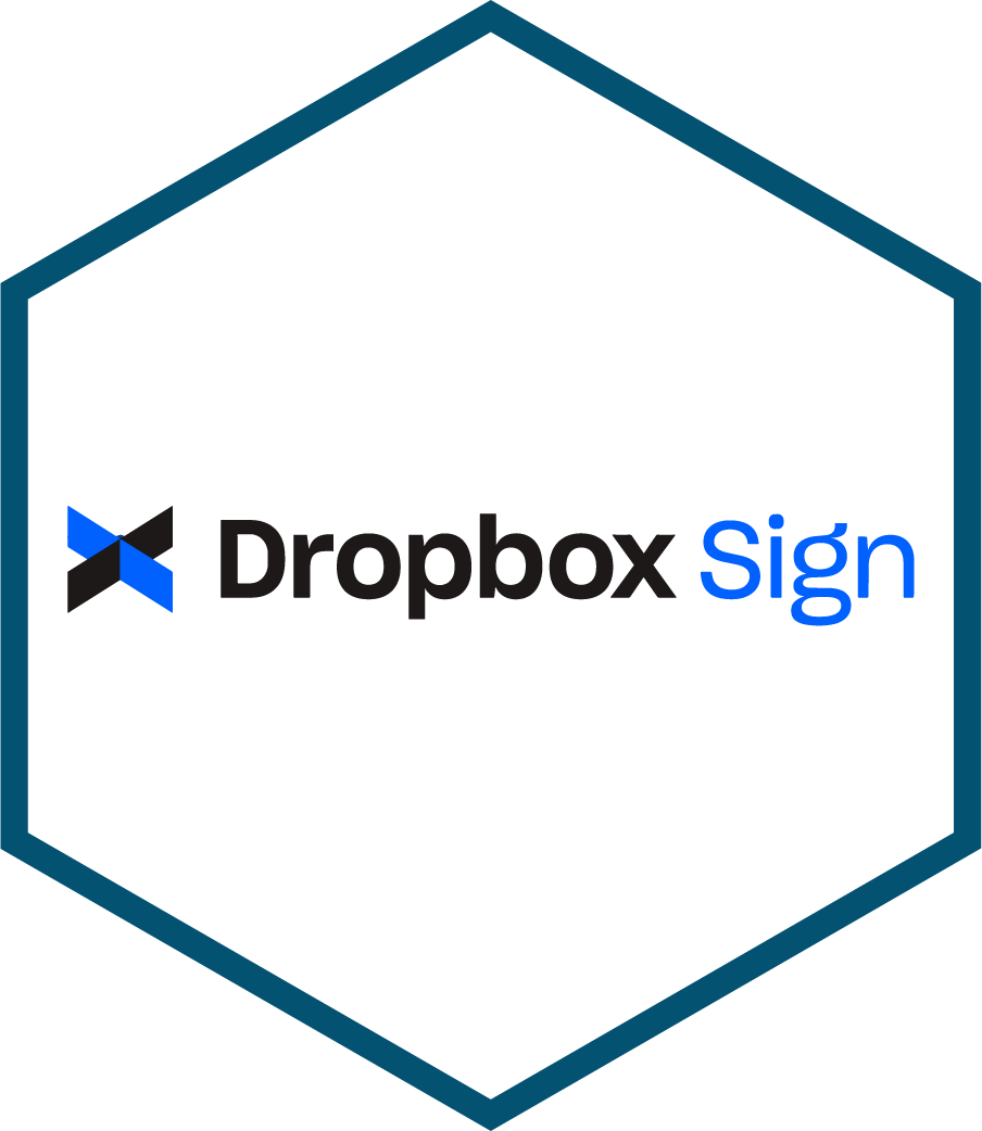 Image of the Dropbox Sign logo