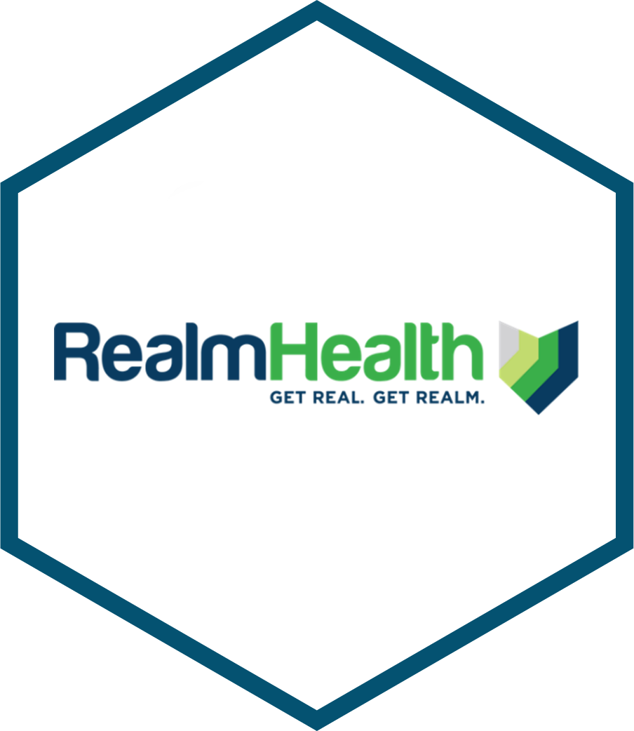 Image of the Realm Health logo.